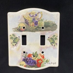 Judy Buswell- Ceramic Switch-plate Cover